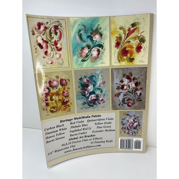 The Art of Painting Quick Compositions & Casual Scrolls Vol. 1 Jansen Art Studio - Picture 4 of 12